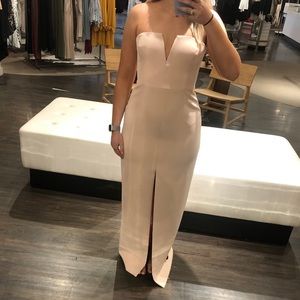 BCBG NWT Long Pink Dress (Perfect for occasions/weddings/bridesmaids!)